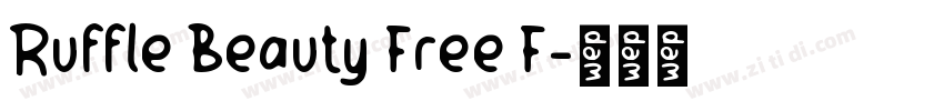 Ruffle Beauty Free F字体转换